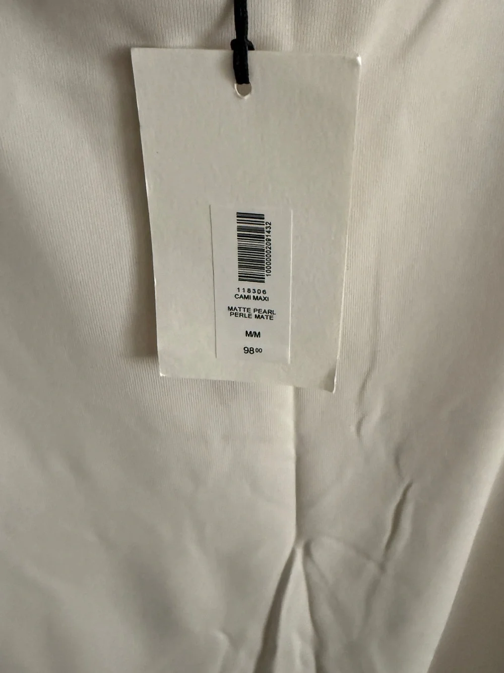 Aritzia contour maxi cami dress - matte pearl m - Picture 3 of 4